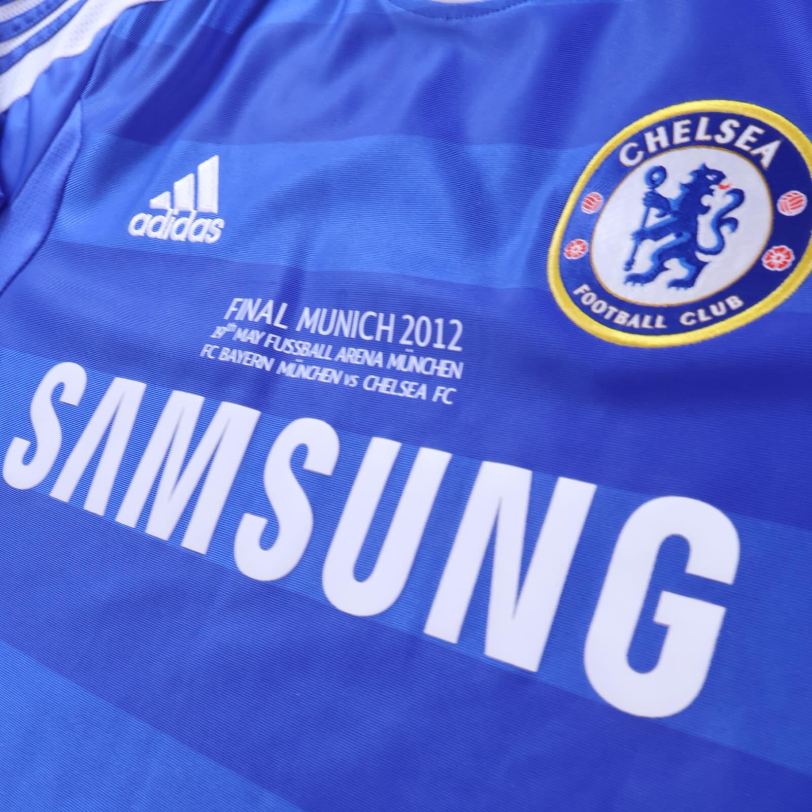 *MINT* Chelsea Drogba #11 2011/12 Home Shirt - L