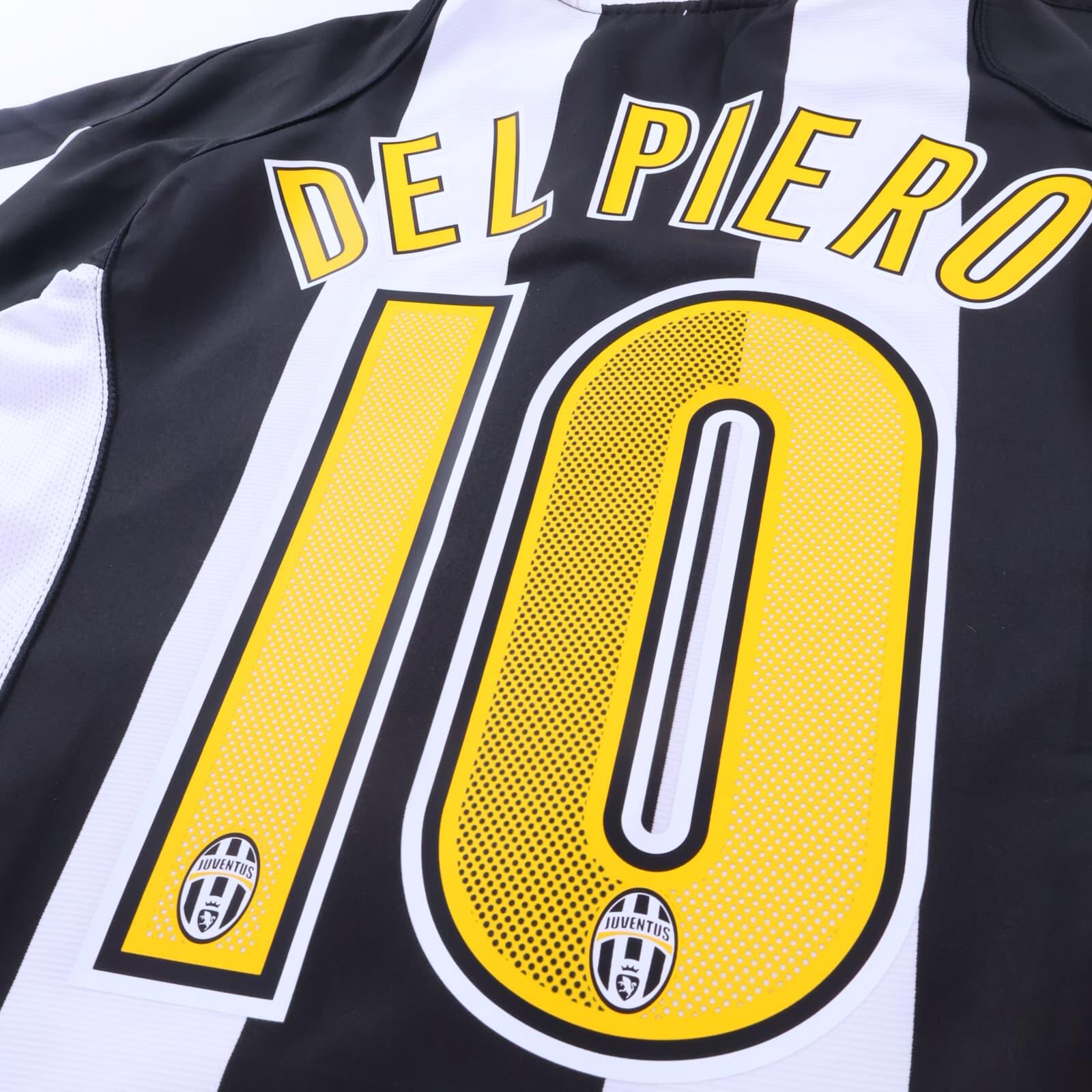 Juventus Del Piero #10 2004/05 Home Shirt - M