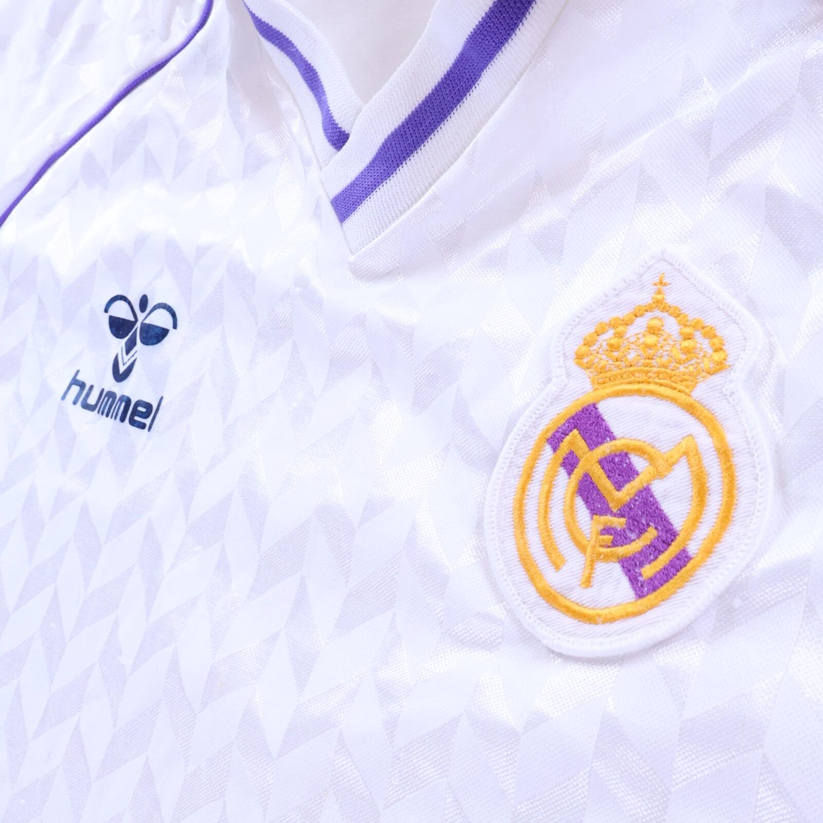 Real Madrid 1986/88 Home Shirt - XL