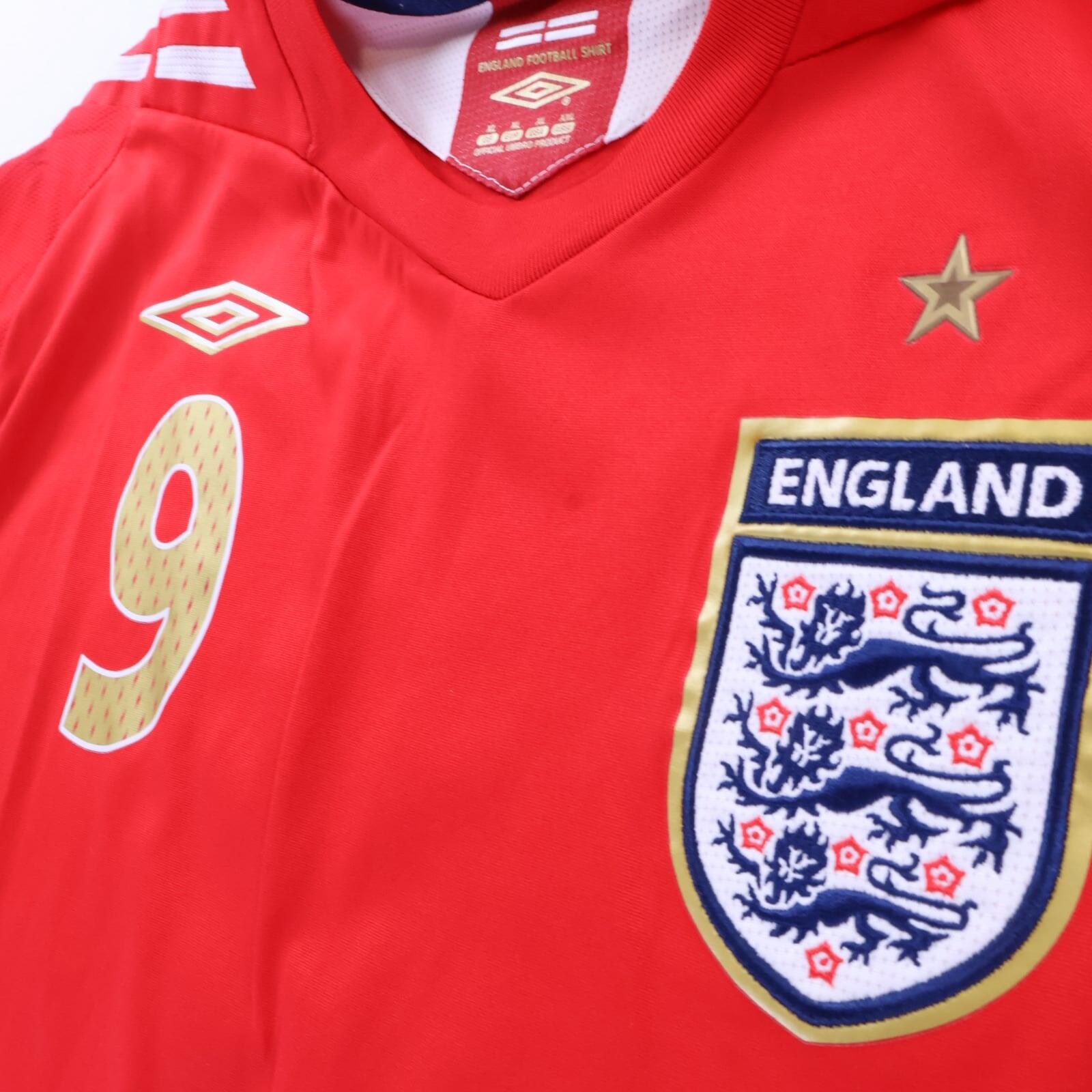 England Rooney #9 2006/08 Away Shirt - XL