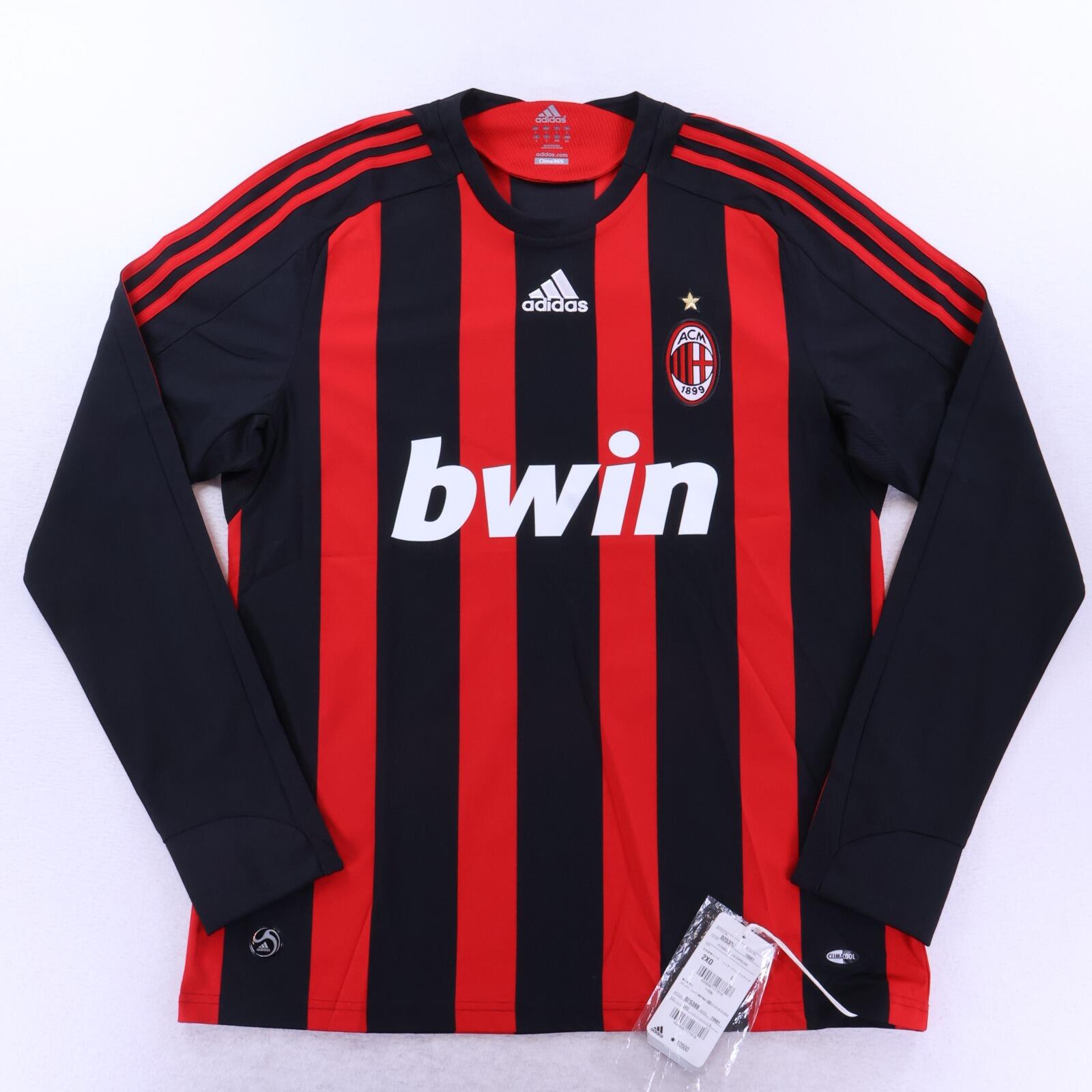 *NWT* Ac Milan Maldini #3 2008/09 Home Shirt - L
