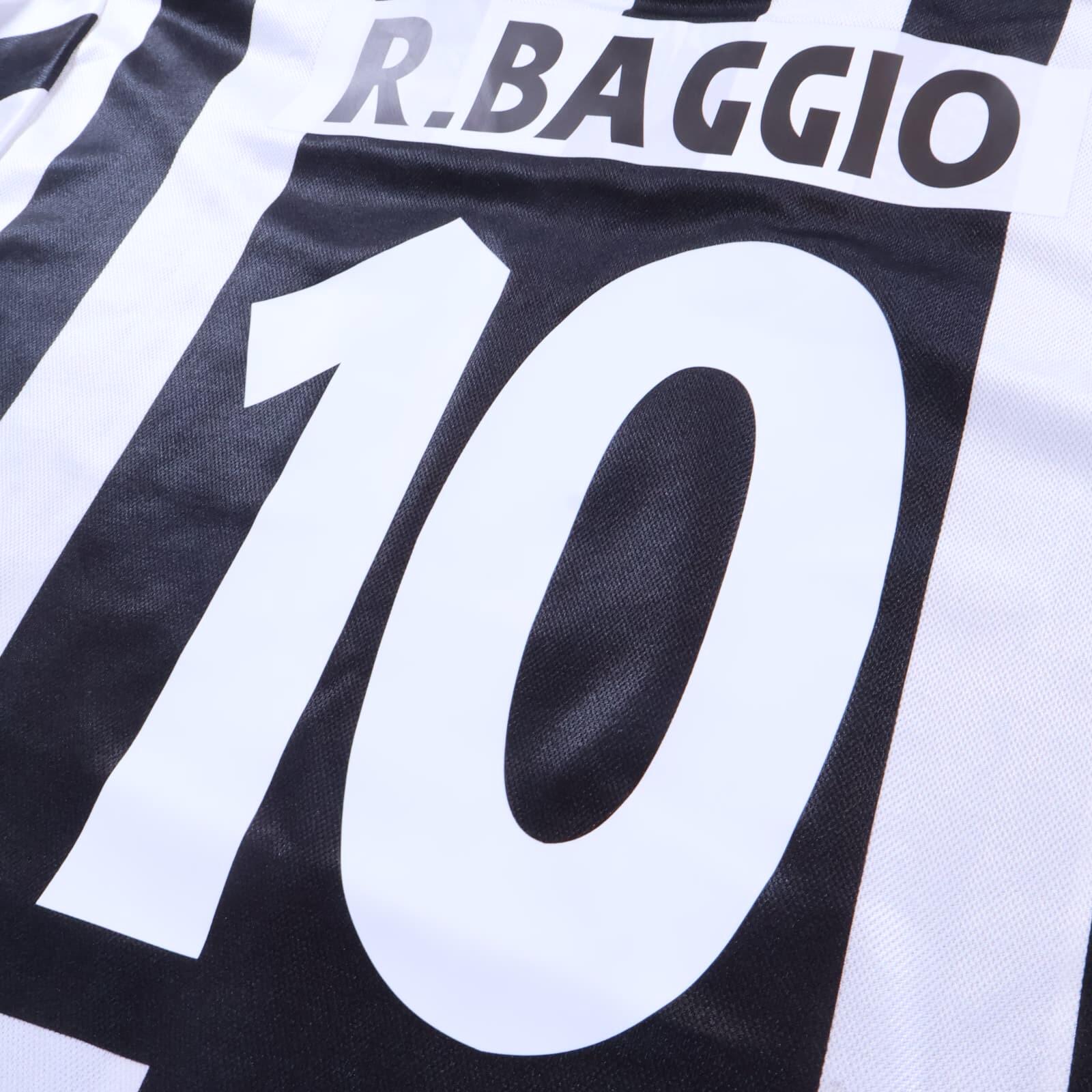 Juventus R. Baggio #10 1994/95 Home Shirt - Long Sleeve - L