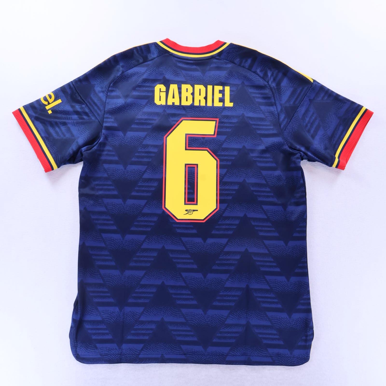 *NWT* Arsenal Gabriel #6 2026/27 Away Shirt - Player Issue - L