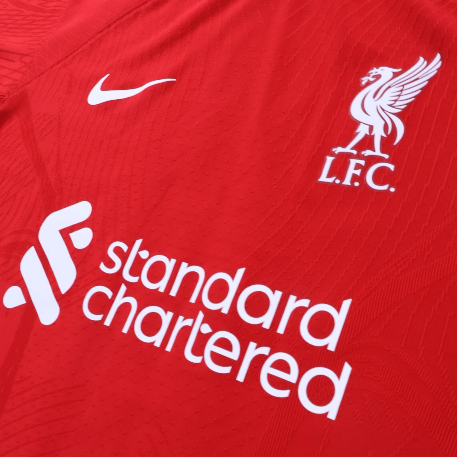 Liverpool F.C M. Salah #11 2023/24 Home Shirt - L