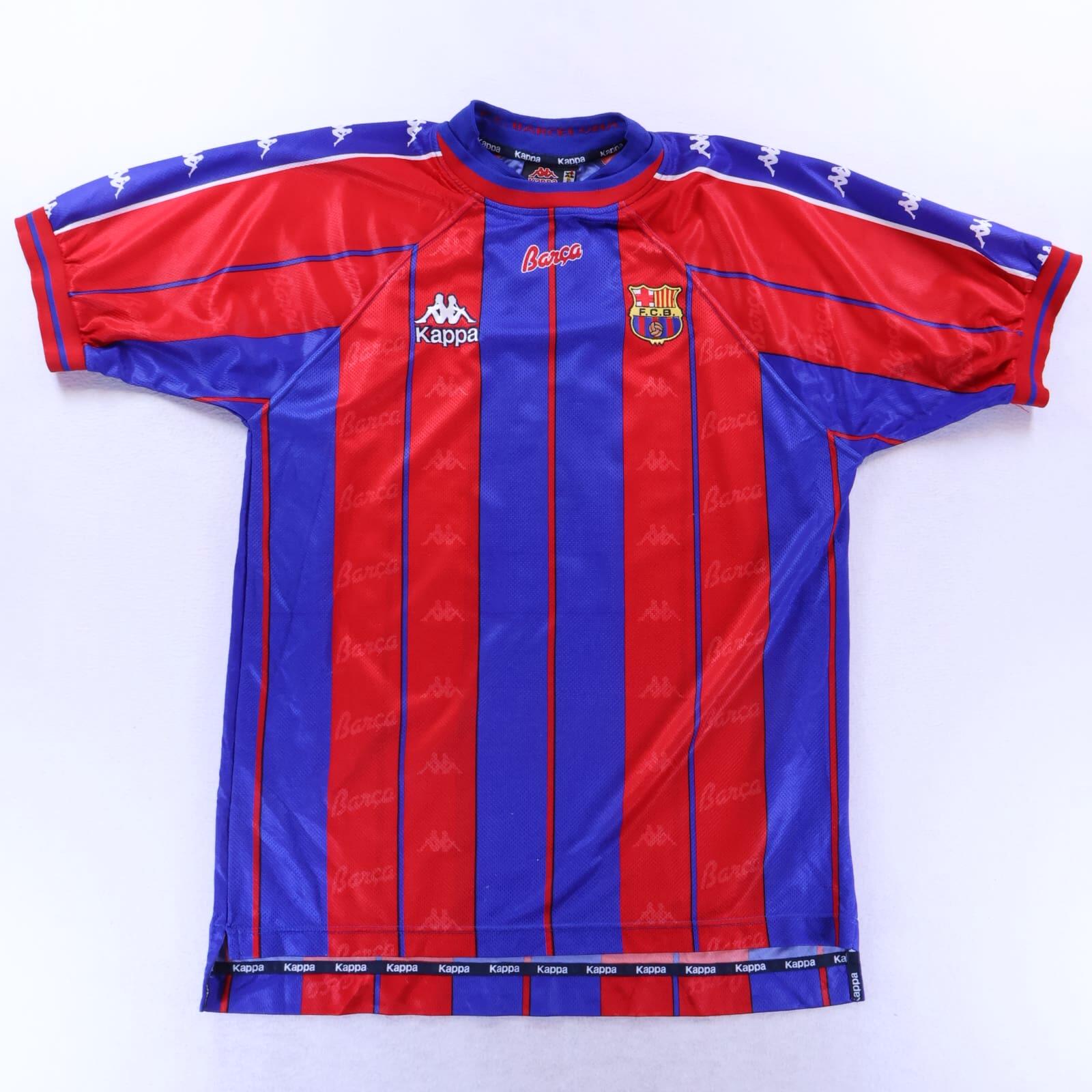 Barcelona Guardiola #4 1997/98 Home Shirt - XL