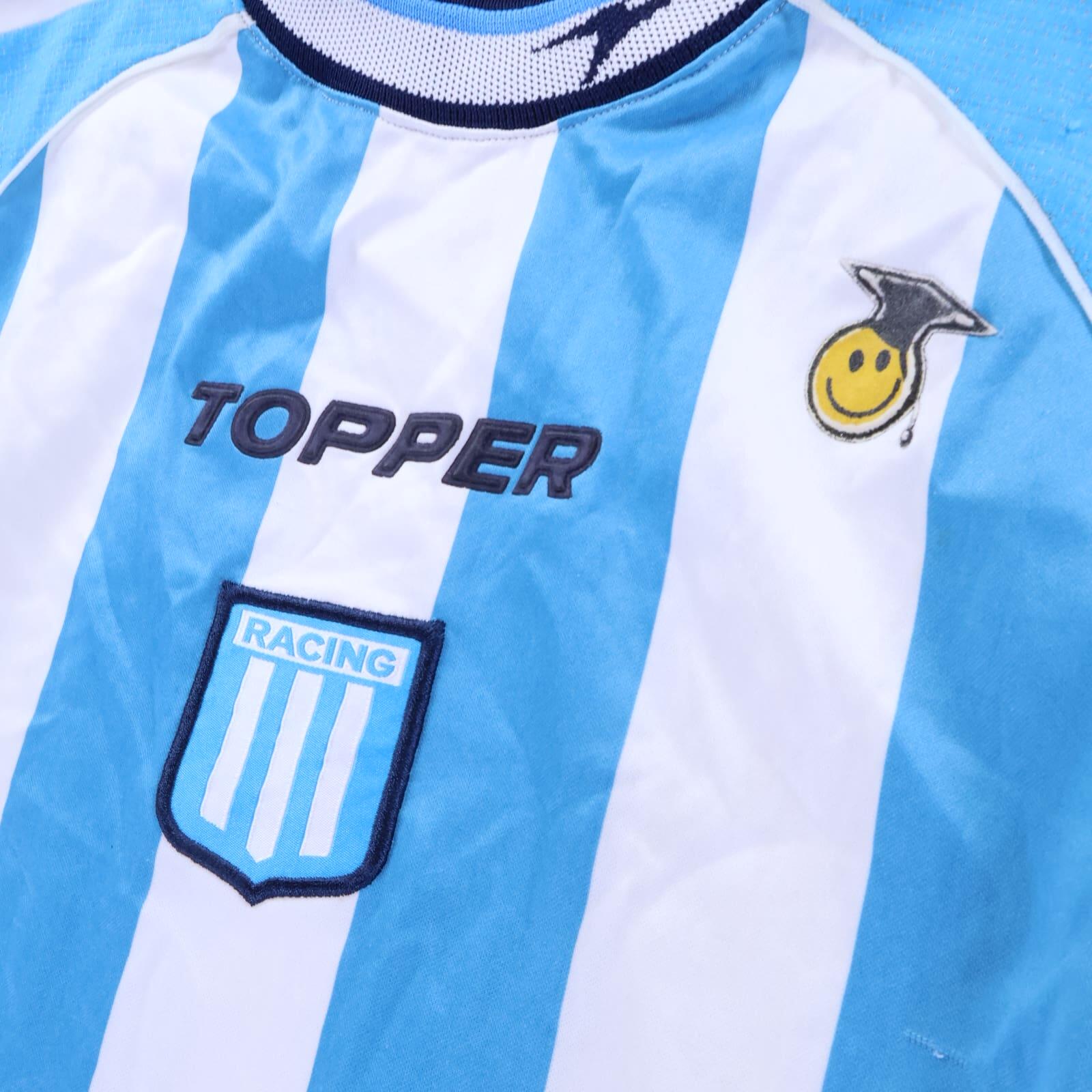 Racing Club De Avellaneda 2002/03 Home Shirt - M