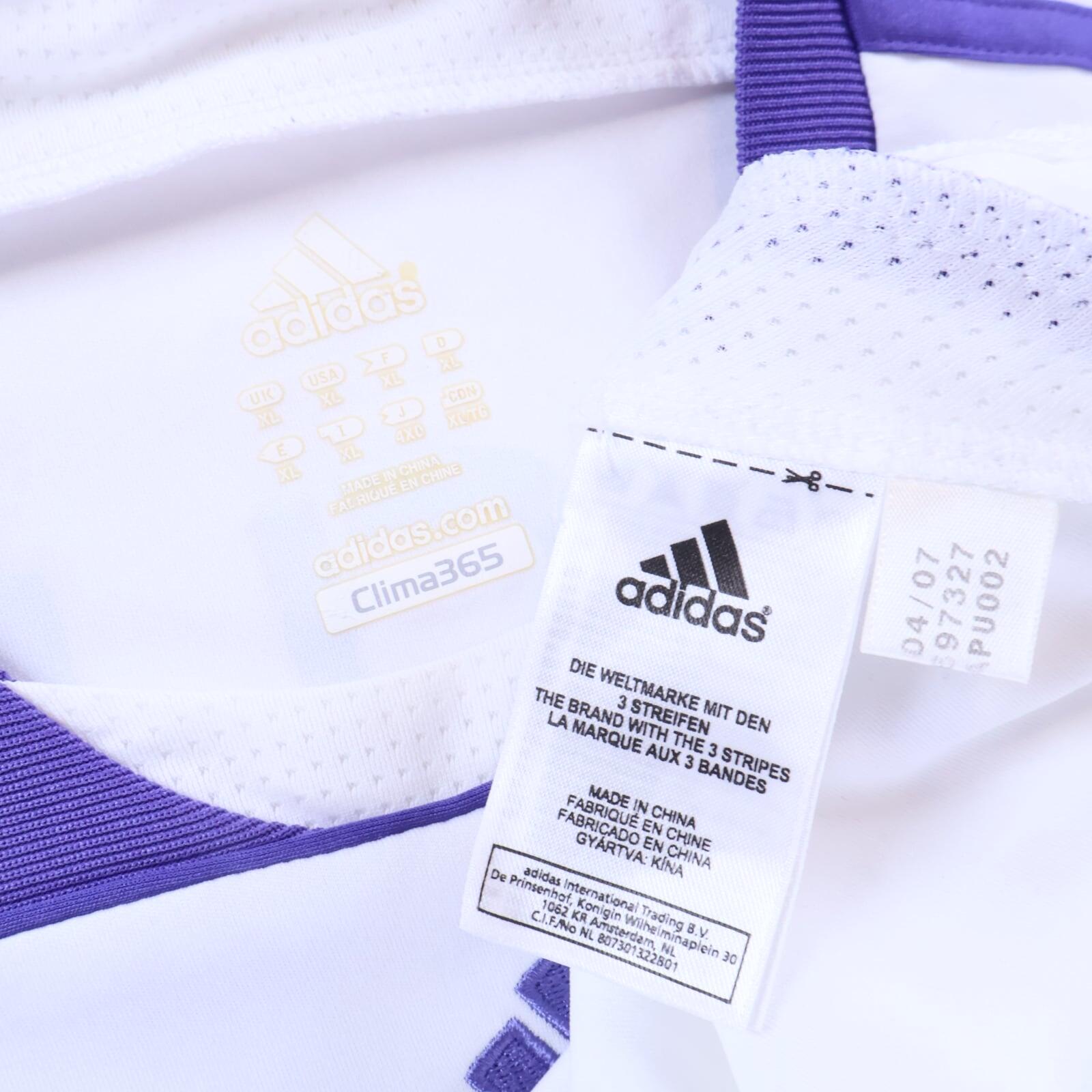Real Madrid V. Nistelrooy #17 2007/08 Home Shirt - XL