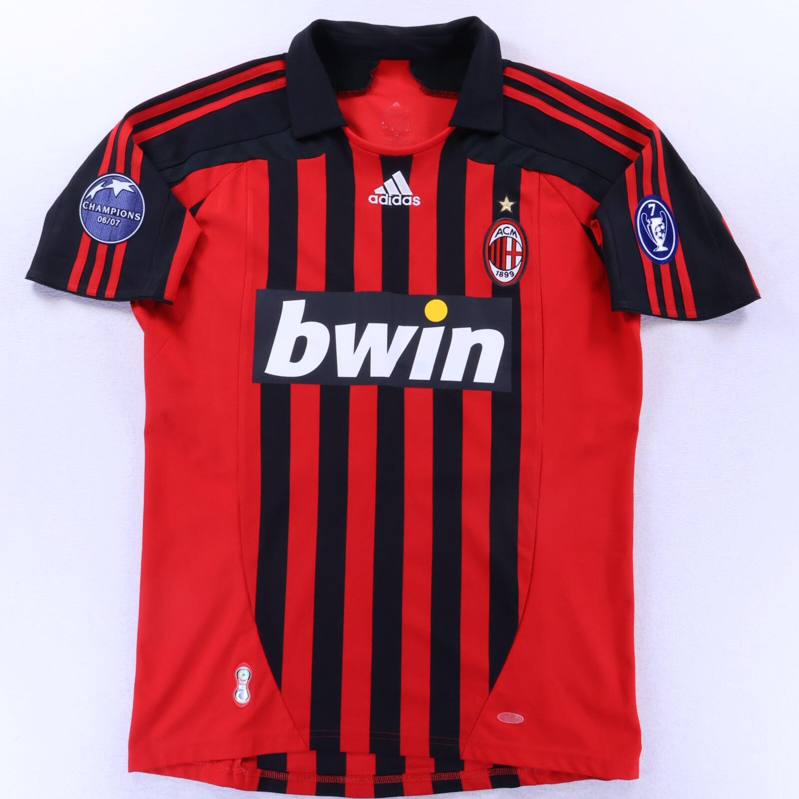 Ac Milan Kaka #22 2007/08 Home Shirt - M
