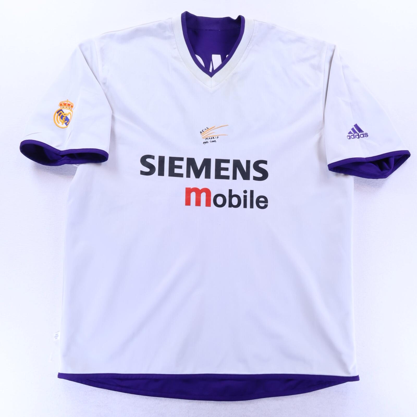 Real Madrid Zidane / Makelele #5 2002/03 Centenary Third Shirt - Reversible - XL