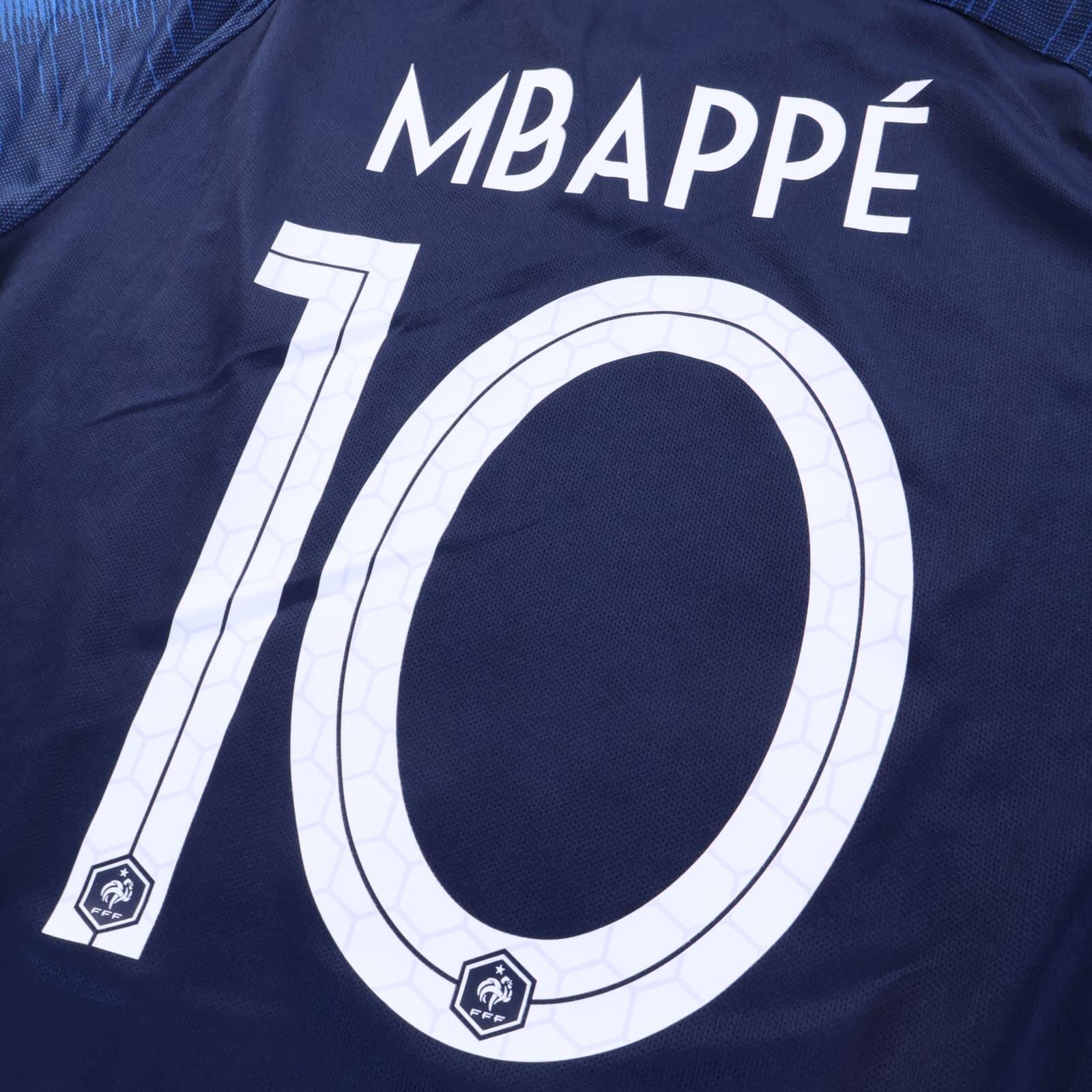 *MINT* France Mbappé #10 2018/19 Home Shirt - M