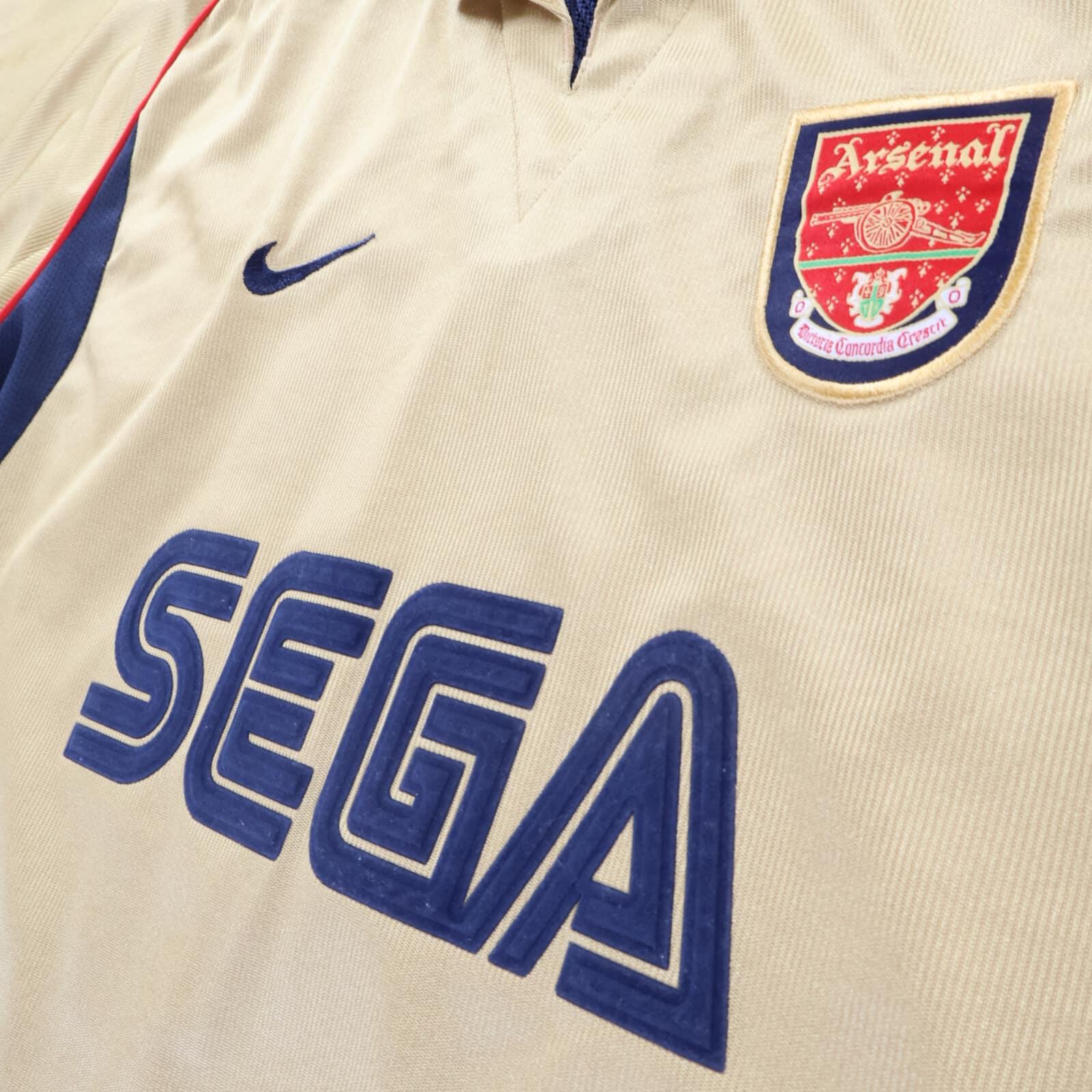 Arsenal Bergkamp #10 2001/02 Away Shirt - XL