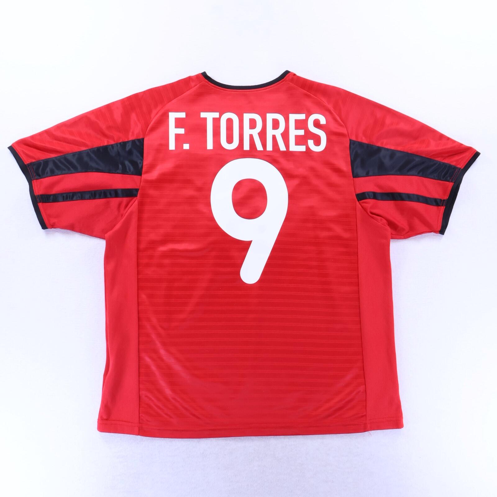 Atlético De Madrid F. Torres #9 2001/02 Away Shirt - M