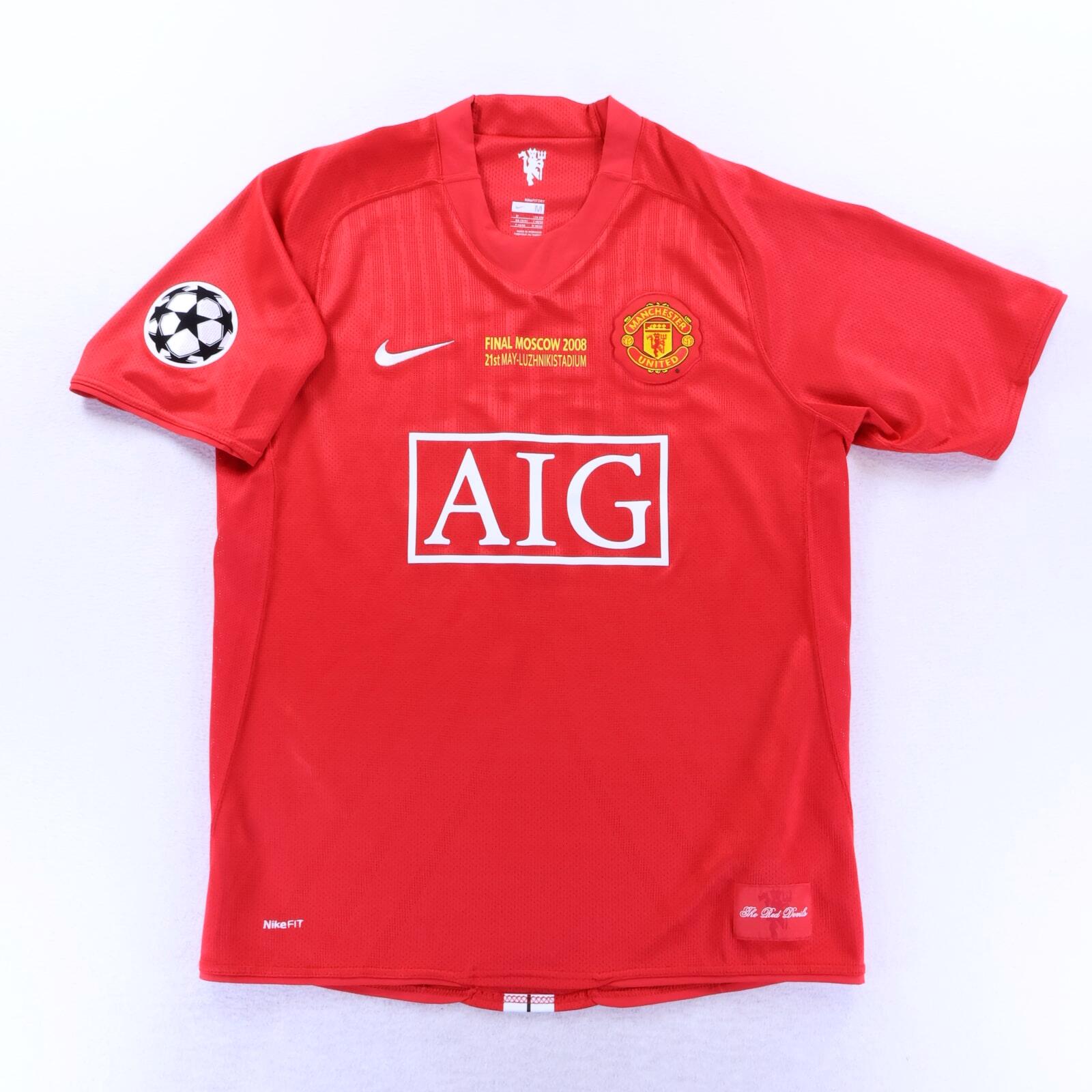Manchester United Ronaldo #7 2007/09 Home Shirt - M