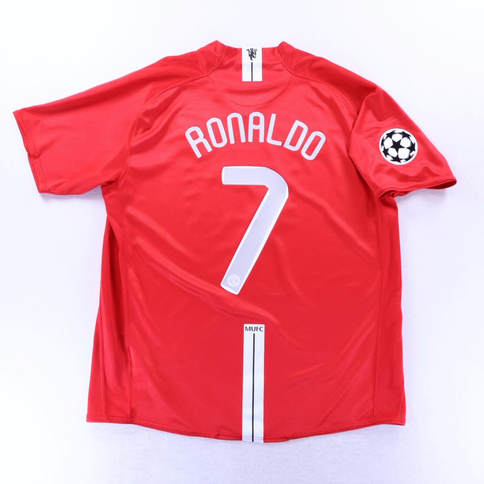 Manchester United Ronaldo #7 2007/09 Home Shirt - XL