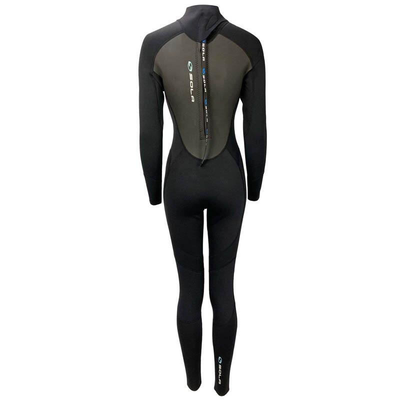 ! alt : ! title : Sola Ladies Ignite 32 full suit black back zip 4boards a ! desc : ! caption :