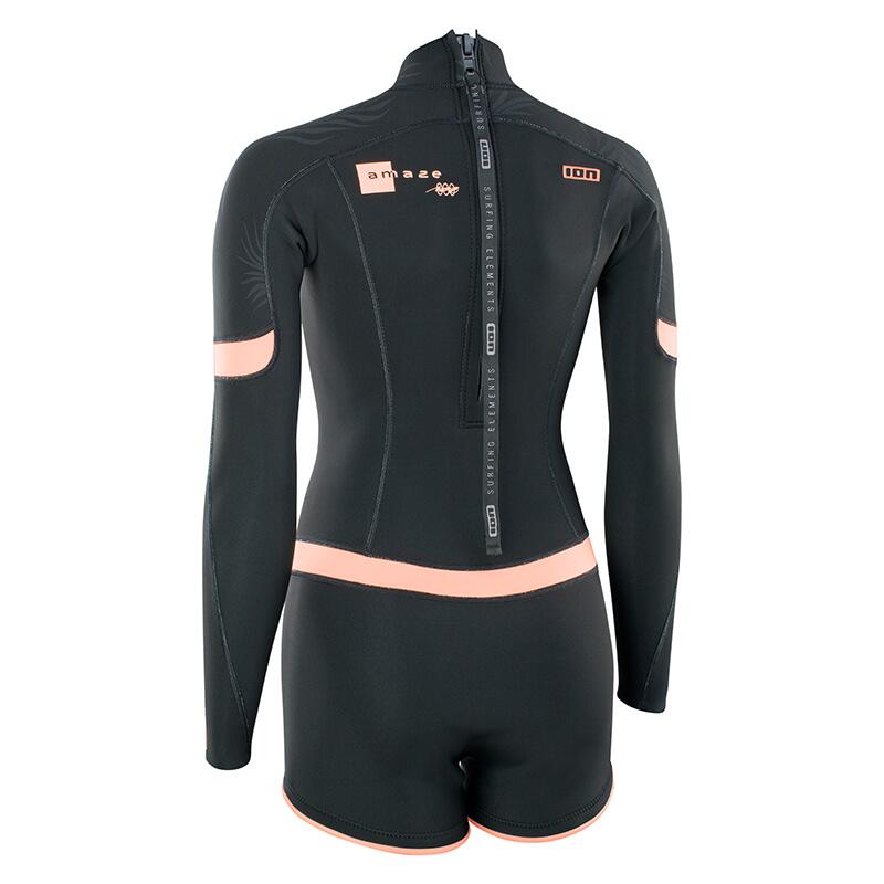 ! alt : ! title : ION Amaze Shorty LS womens wetsuits 4boards ! desc : ! caption :