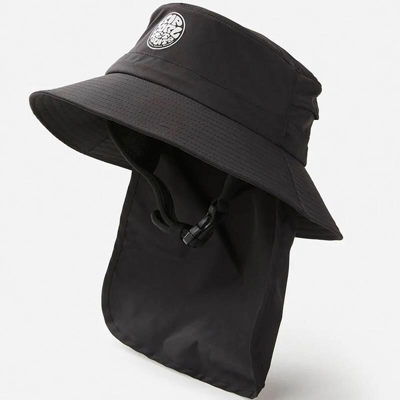 ! alt : ! title : Rip Curl Surf Series Bucket Hat Black CHABX9 4boards ! desc : ! caption :