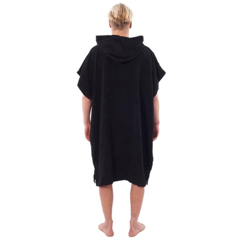 ! alt : ! title : Rip Curl Wet As hooded Towel changing robe black ! desc : ! caption :