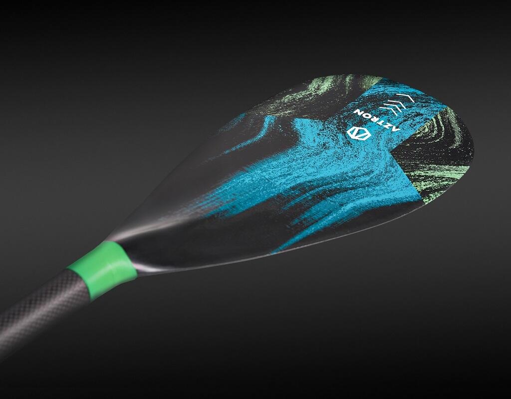 ! alt : ! title : Aztron Speed 70% carbon SUP Paddle blade 4boards ! desc : ! caption :