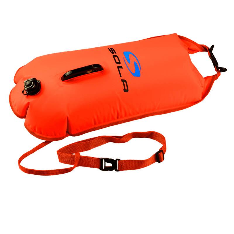 ! alt : ! title : Sola Inflatable Dry Swim Bag orange_4boards ! desc : ! caption :