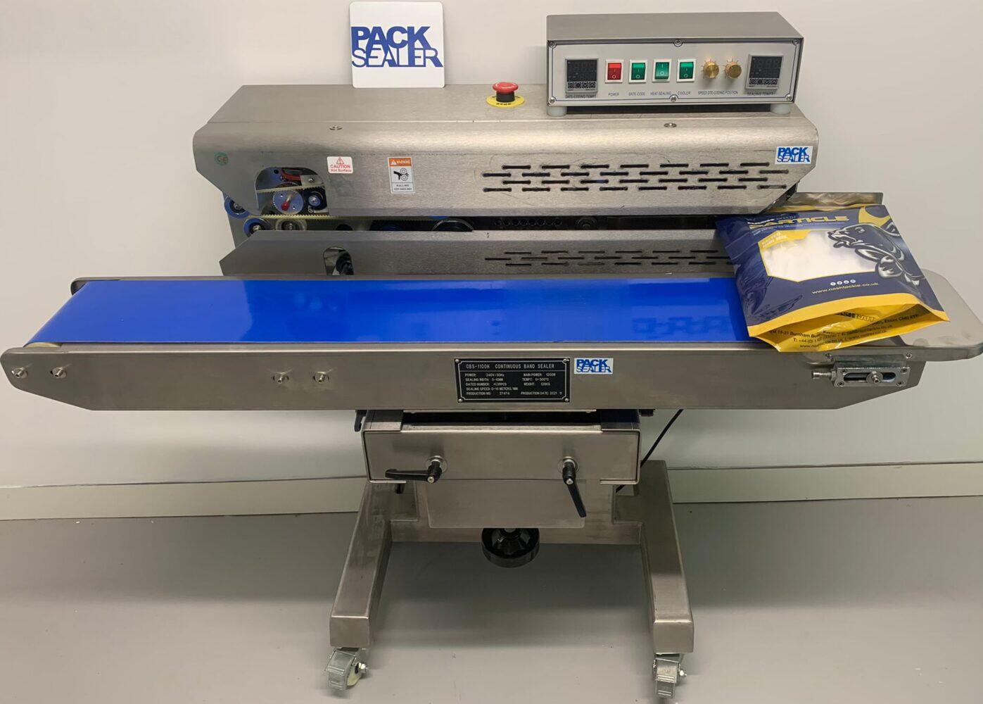 Horizontal Band Sealer Stainless Steel Floor Standing