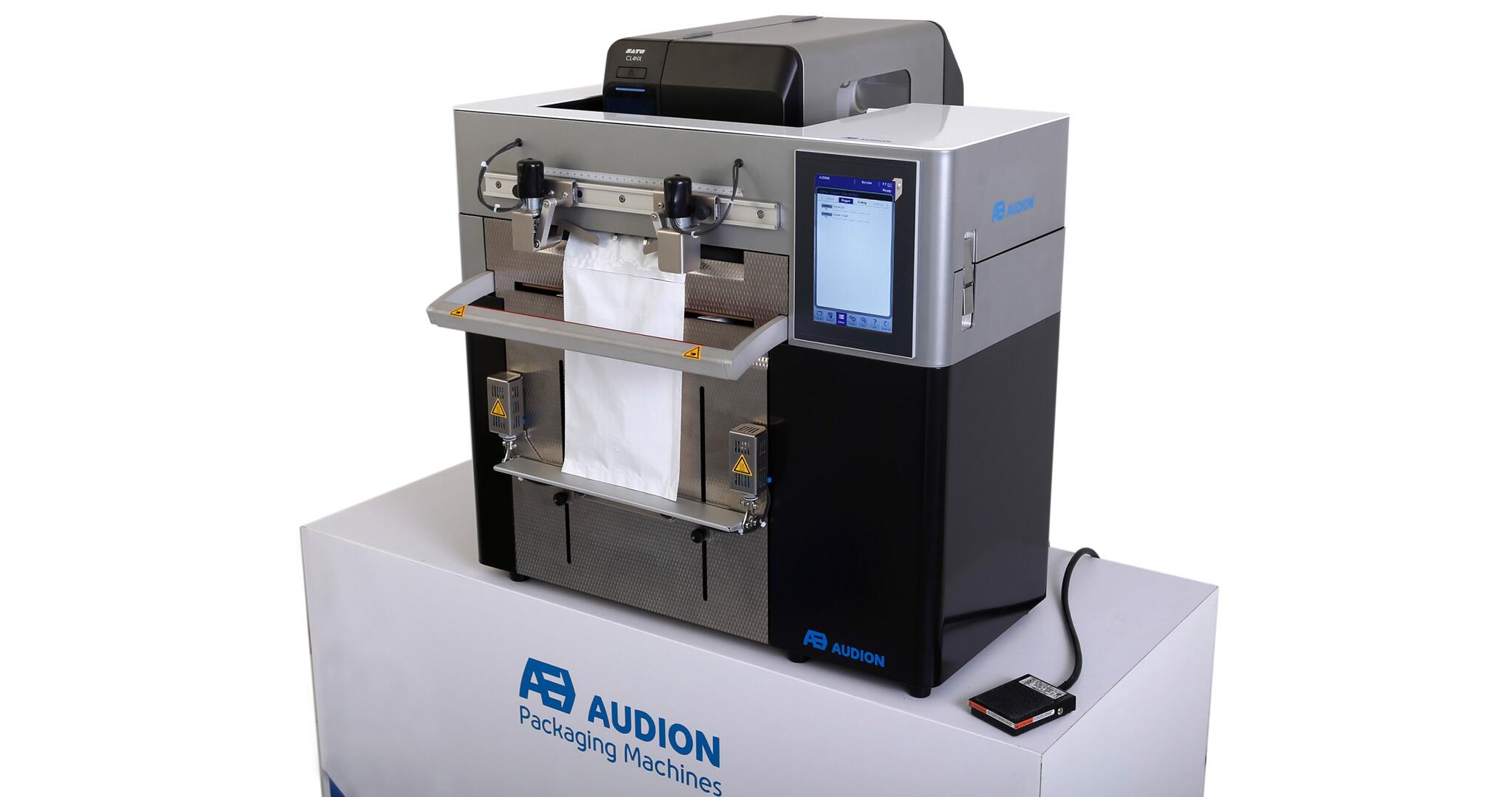 Audion Speedpack 300 Tabletop with SATO CL4NX label printer