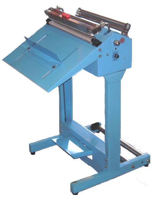 PSF403C 400mm Foot Pedal impulse heat sealer with cutter