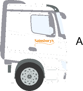 Universal Tractor Unit Door Decal