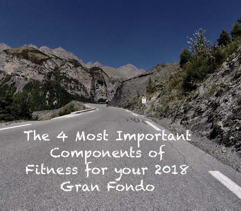 The 4 Most Important Components of Fitness for your 2018 Gran Fondo/Sportive