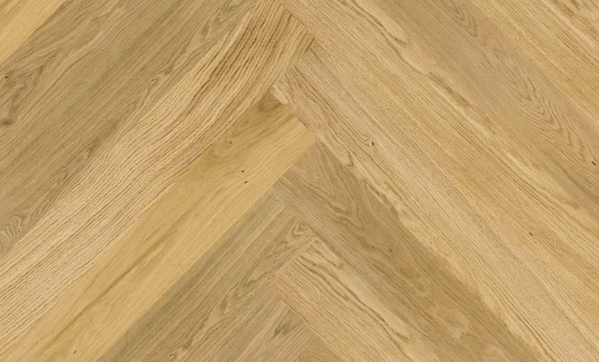 Parquet Aston Oak Herringbone HOZASTO Brushed & Matt Lacquered Baelea Holt Engineered Wood Flooring