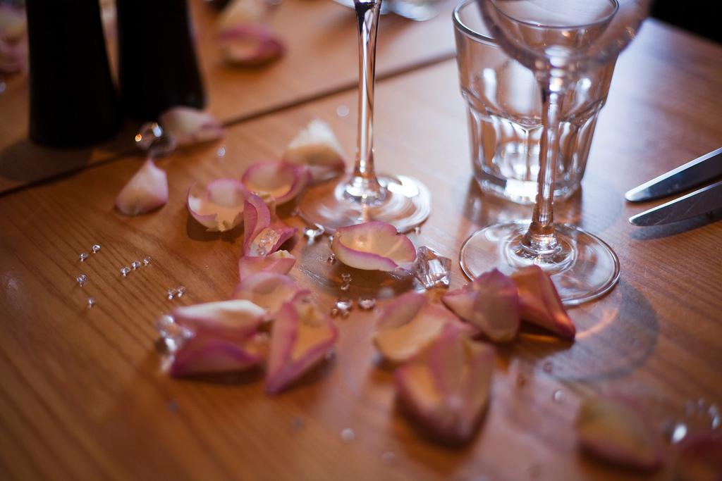 Testimonial: Freeze Dried Pink Petals on our Wedding Day