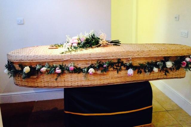 Testimonial - Freeze Dried Casket Cover of Freeze Dried Roses