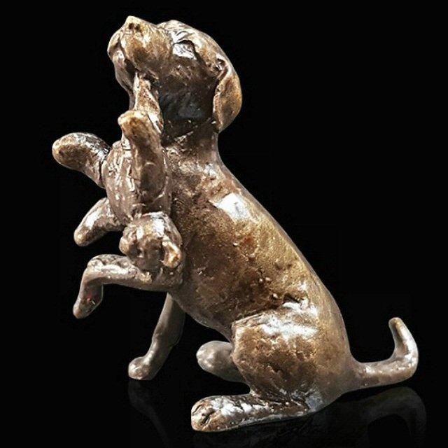 2066 Cheetah Miniature Solid Genuine Bronze by  Butler and Peach Gift Boxed