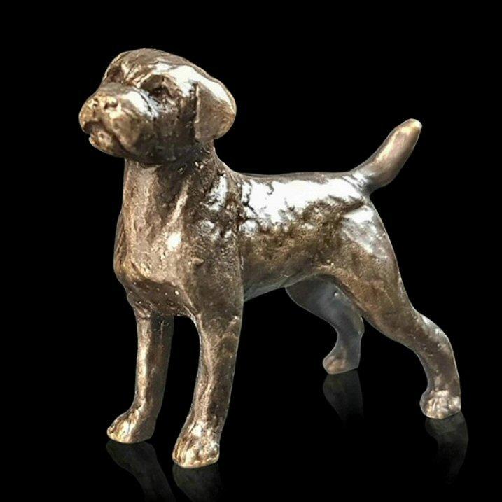 Butler & Peach 2068 Pug Dog Bronze Miniature Sculpture 