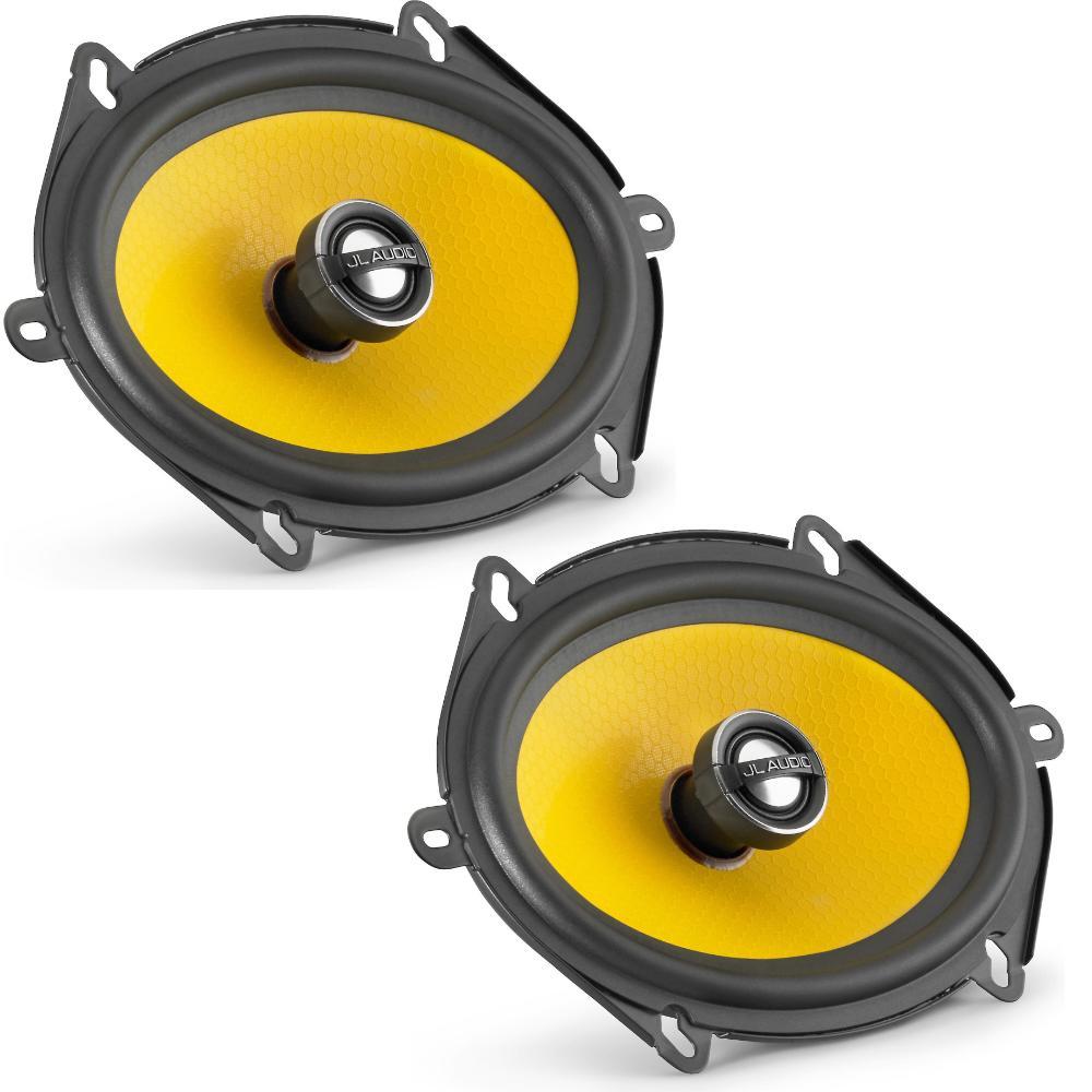 6x8in coaxial car audio stereo pair of speakers 50w RMS 699440990448 JL Audio JL Audio 5x7in 