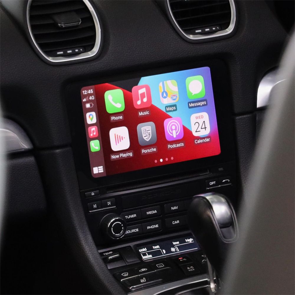 Wireless Apple CarPlay Android Auto Porsche PCM 4.0 Retrofit Kit Boxster 911