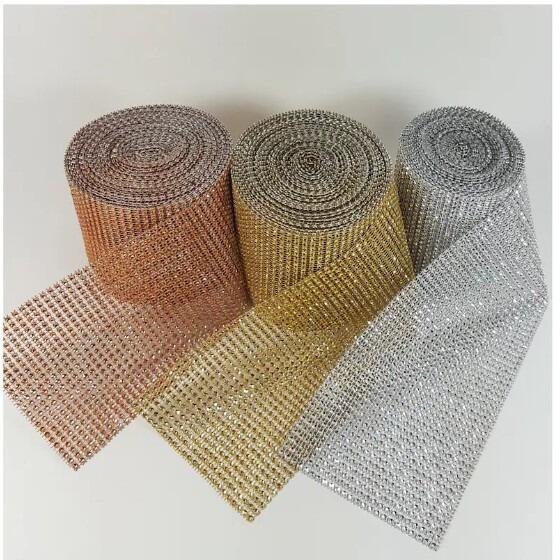 Fake Crystal Diamante Bling Wrap