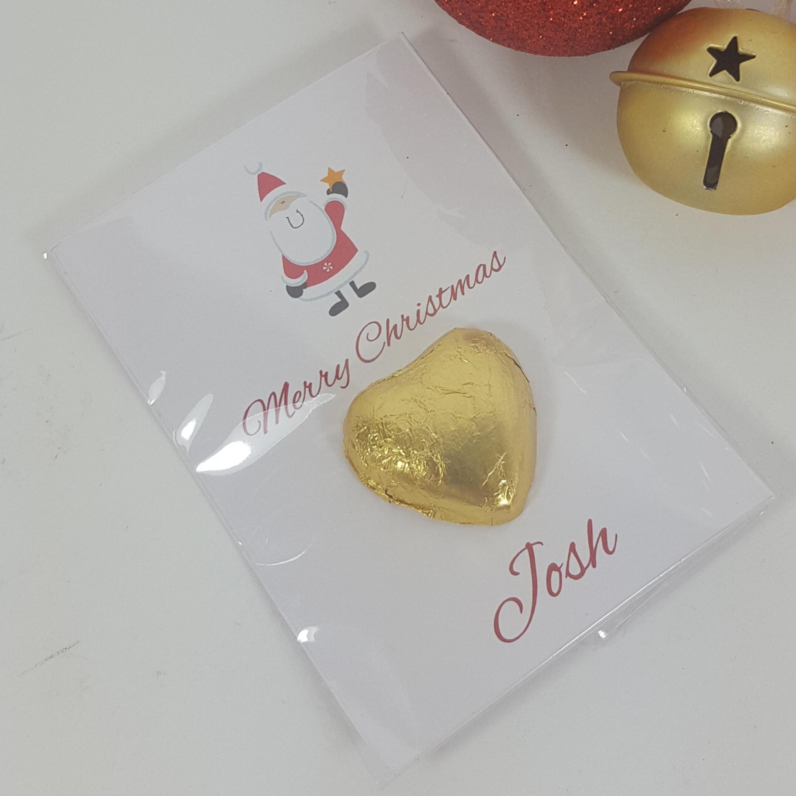 Father Christmas Place Card Favour