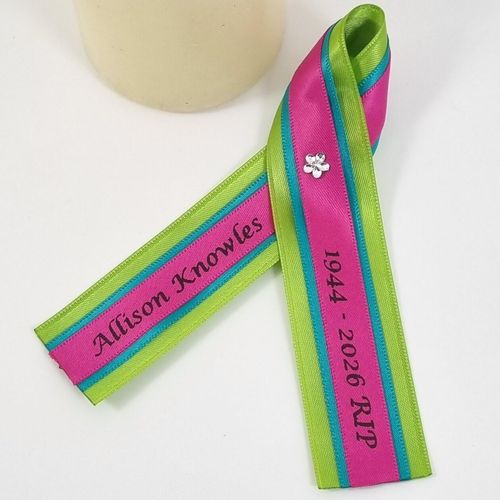 Metastatic cancer ribbon Personalised