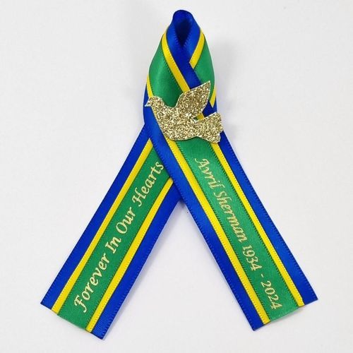 Funeral Favors In the Flag Colours of St Vincent and The Grenadines