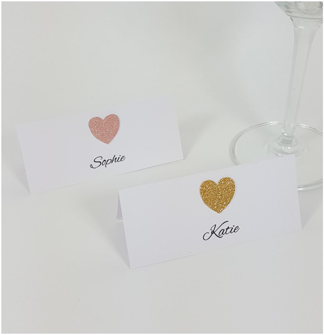 blank name place cards
