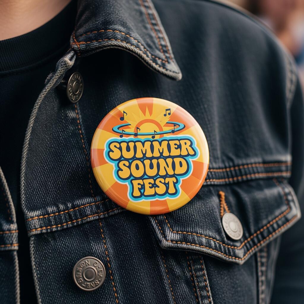 The humble button badge?