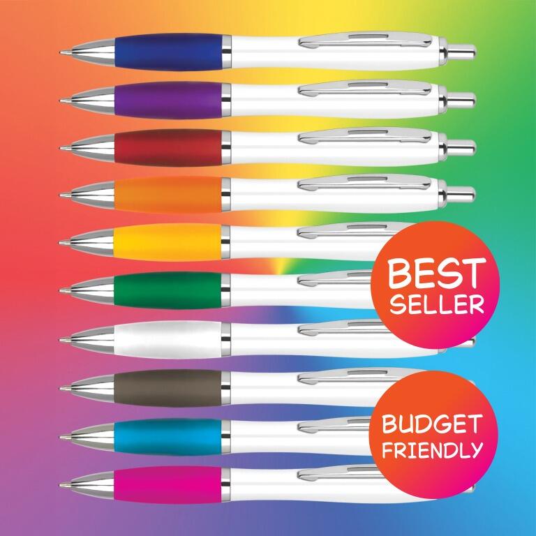 Budget friendly good value best selling tonic contour full colour printed pens