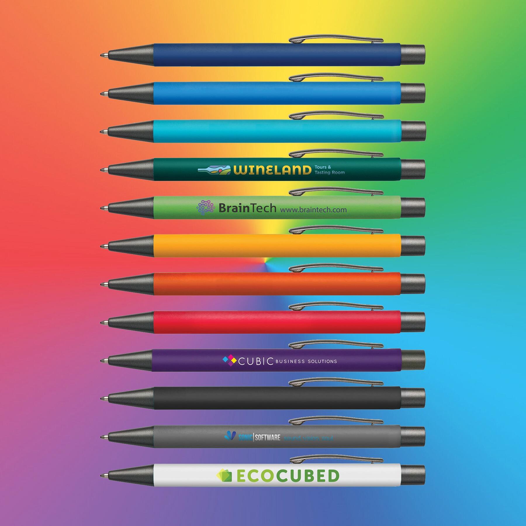 Full colour softy LUM Bowie custom printed Pen