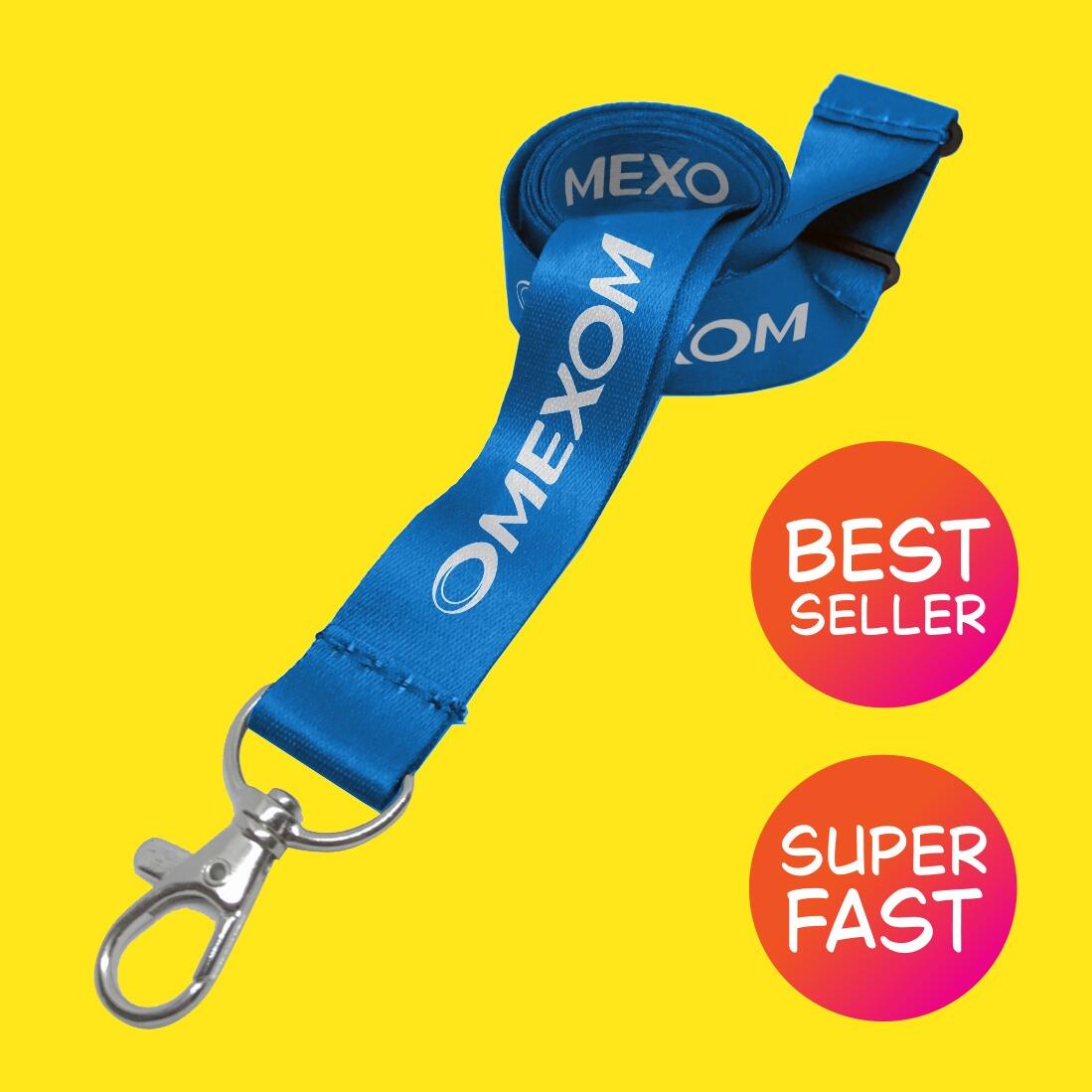 Super urgent express logo printed recycled lanyards fast delivery