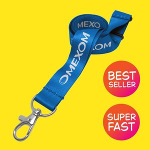 Super urgent express logo printed recycled lanyards fast delivery