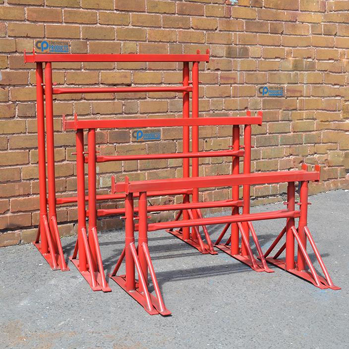 10 x No Size 3 Adjustable Builders Trestles Trestle Band Stands Made in the UK 