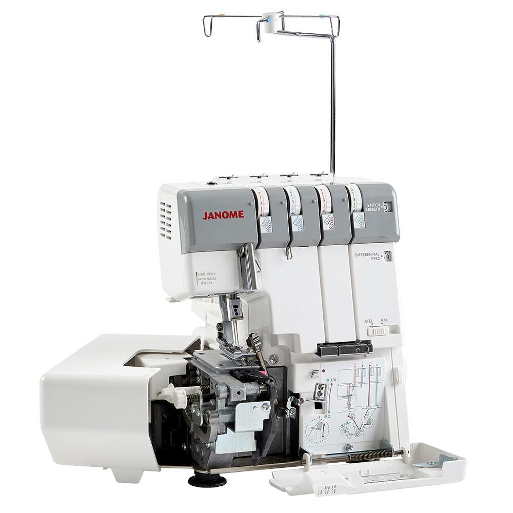 Janome MyLock 654D Overlocker Inside View
