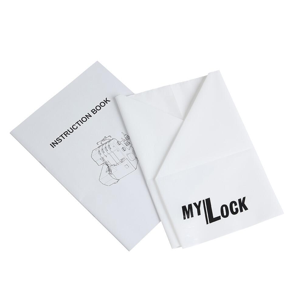 Janome MyLock 654D Overlocker Instruction Book and Cover