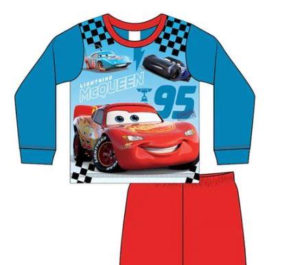 PJ290 - Personalised Disney Cars Lightning McQueen boys pyjamas - ANY NAME